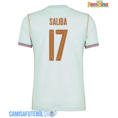 Camisa de time de futebol França William Saliba #17 Replicas 2º Equipamento Feminina Mundo 2026 Manga Curta